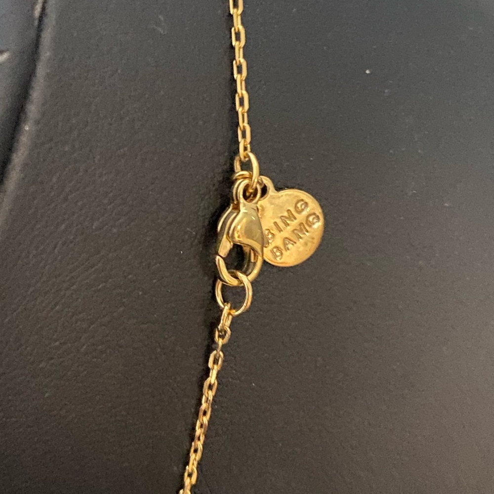 Bing Bang Nwot Crescent Moon Necklace View 2